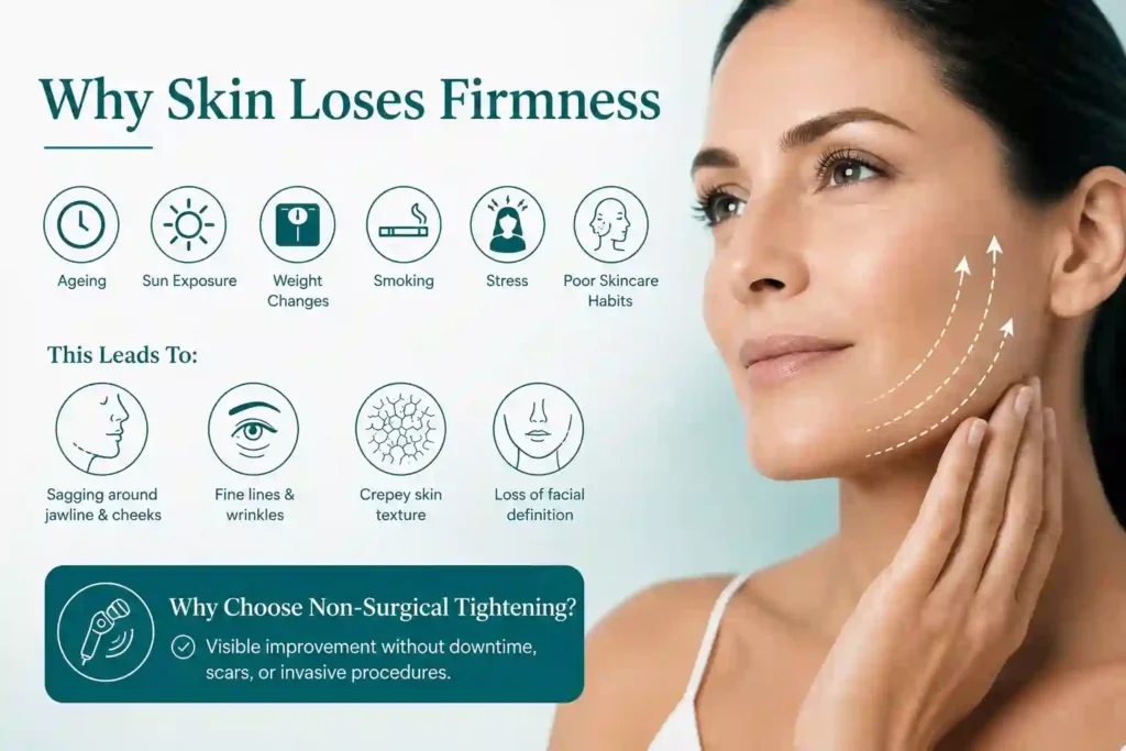 What Makes Skin Lose Firmness and Why Do People Seek Non-Surgical Tightening Bridgend?