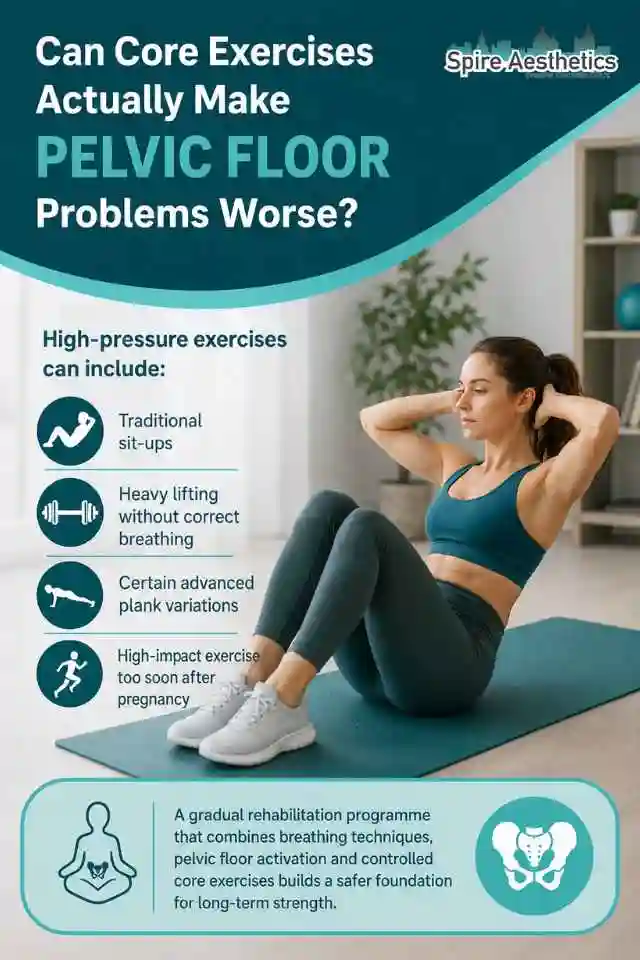 Can Strengthening Your Core Alone Actually Make Pelvic Floor Problems Worse Bridgend?
